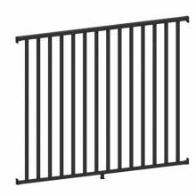 Aluminum Flat Top Garden Metal Fence for residential fence